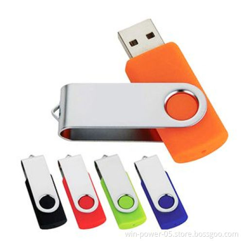 Swivel USB2.0/3.0 Flash Drives, 1-64GB Capacity, Various Colors and Customized Logos are Welcome